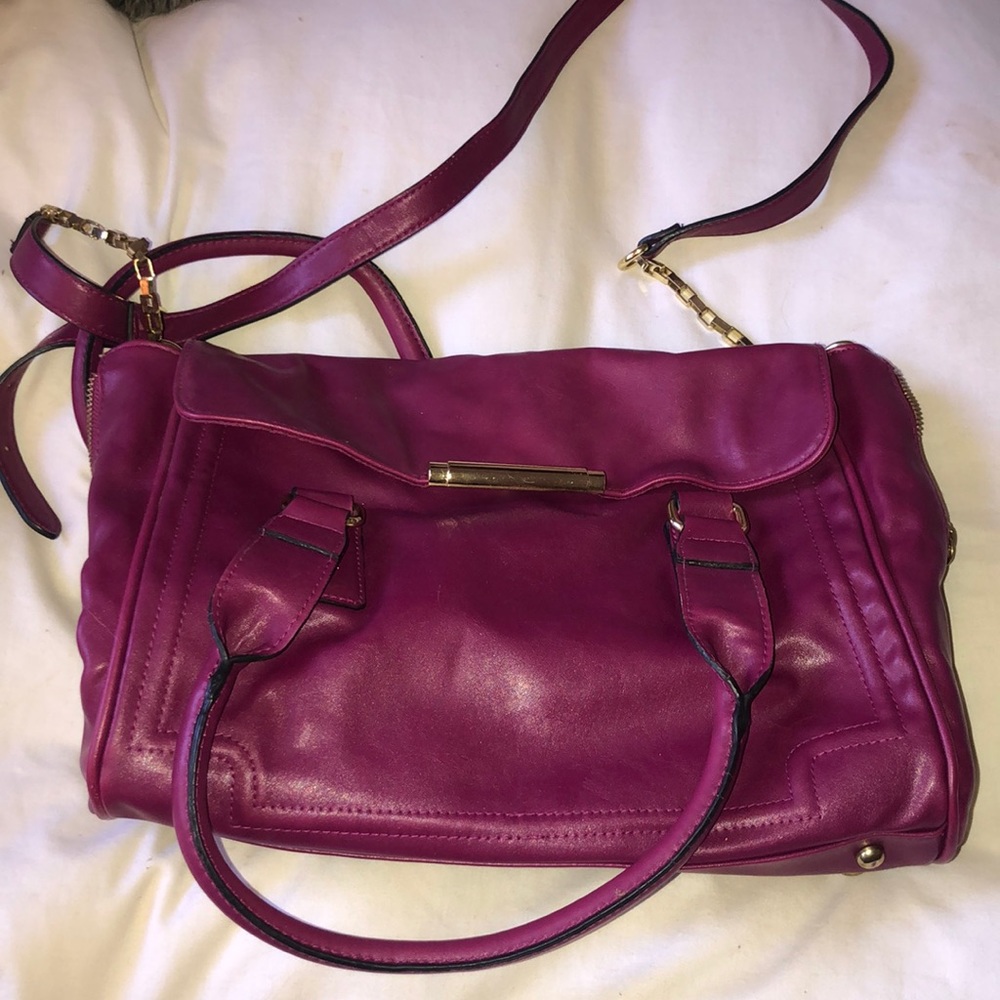 Maroon color crossbody purse. NWOT